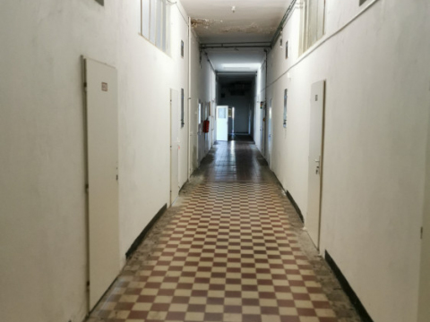 Výrobné objekty v areáli spoločnosti Istrochem.