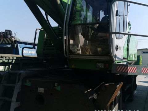 Polipový drapák spolu s SENNENBOGEN - nakladač