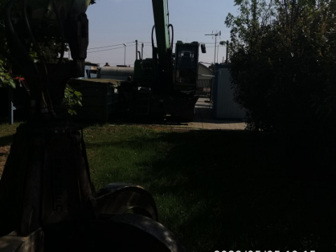 Polipový drapák spolu s SENNENBOGEN - nakladač