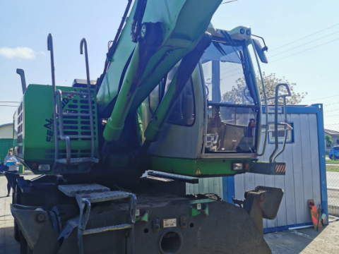 Polipový drapák spolu s SENNENBOGEN - nakladač