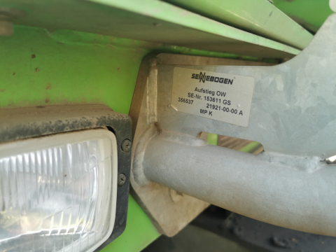 Polipový drapák spolu s SENNENBOGEN - nakladač