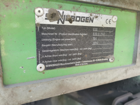 Polipový drapák spolu s SENNENBOGEN - nakladač